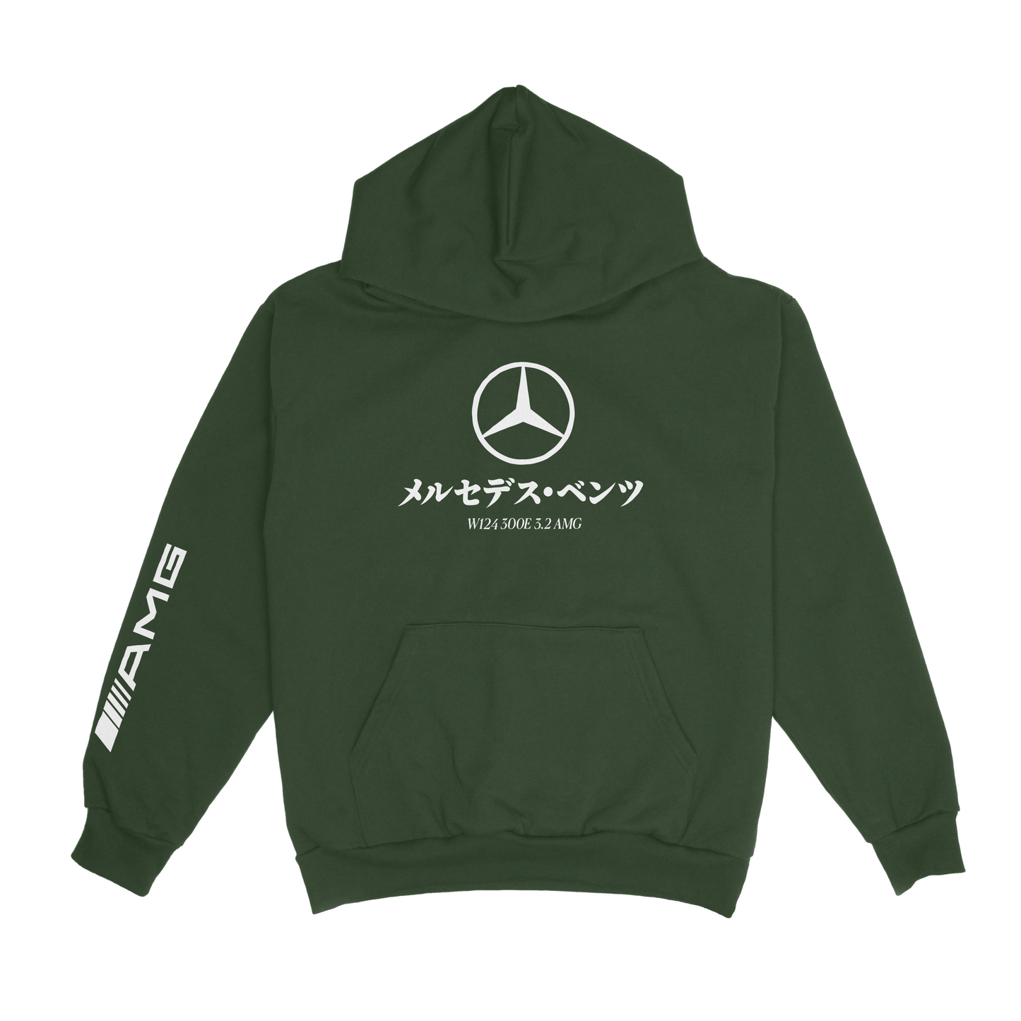 Mercedes Benz Japan Hoodie - Pine Green