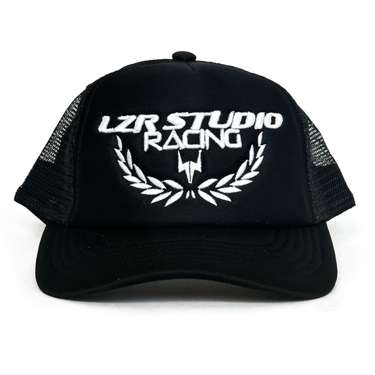 LZR Studio Racing Trucker Hat - Black
