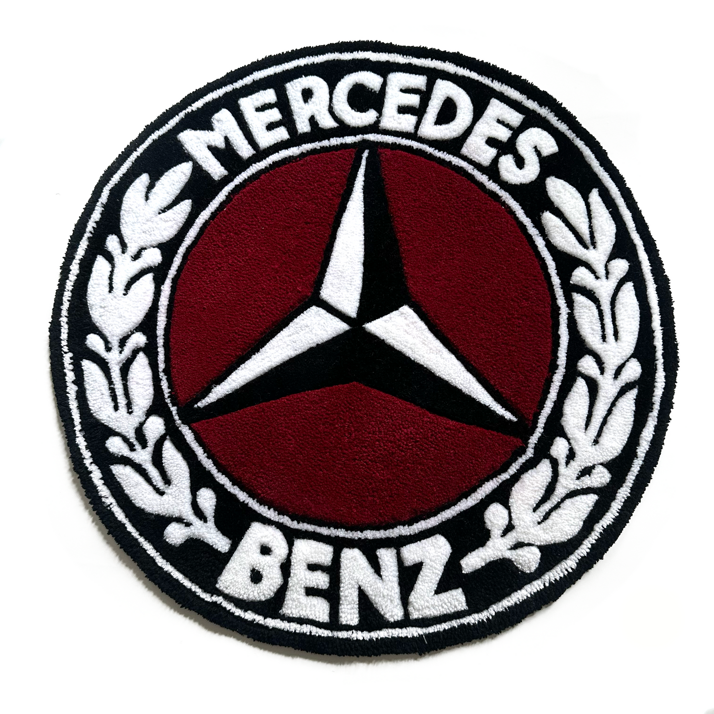 Mercedes Benz 1926 Logo Rug by @EKIS_LABEL
